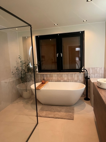 Luxe badkamer aanleg