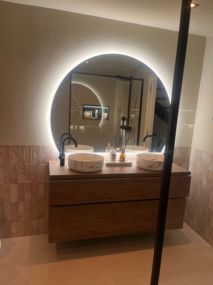 Luxe badkamer installatie